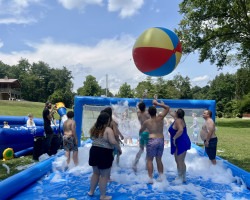 Foam Volleyball Party (Residential)