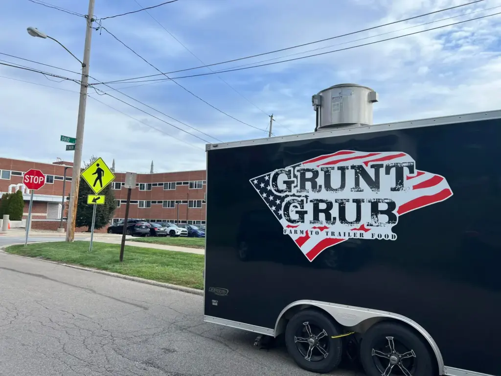 Grunt Grub Food Truck Foam and Eggs